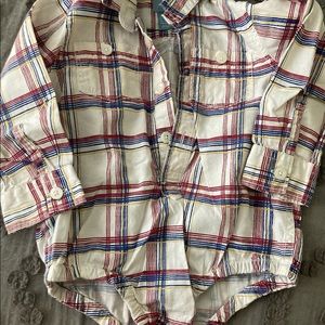 Baby gap onesie button up